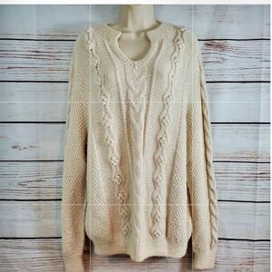 Beautiful Artesanias Pachamama PeruvianWool Sweater / Handmade Peru